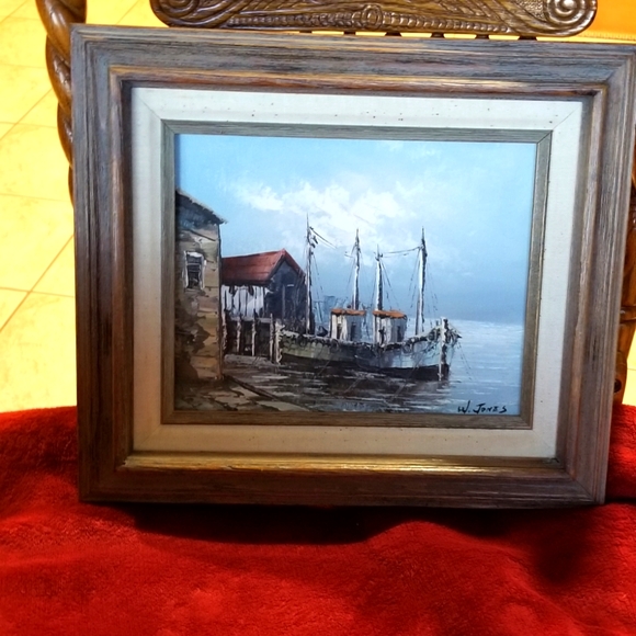 Original Oil Painting Signed and Professionally Framed by W Jones - Picture 6 of 8